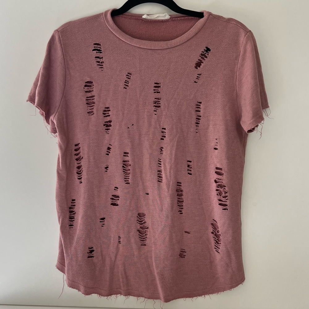 Women’s Ripped Shirt In Size Small